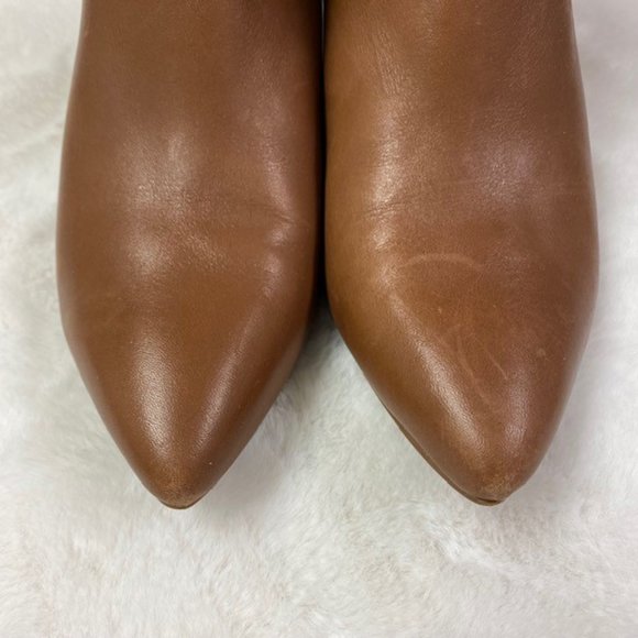 Cole Haan Eneida Wedge Booties Pointed Toe Leather, size‎ 8.5 B - Picture 3 of 12